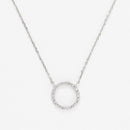 "Ronda" necklace D0.035/10 - 375/1000 White Gold