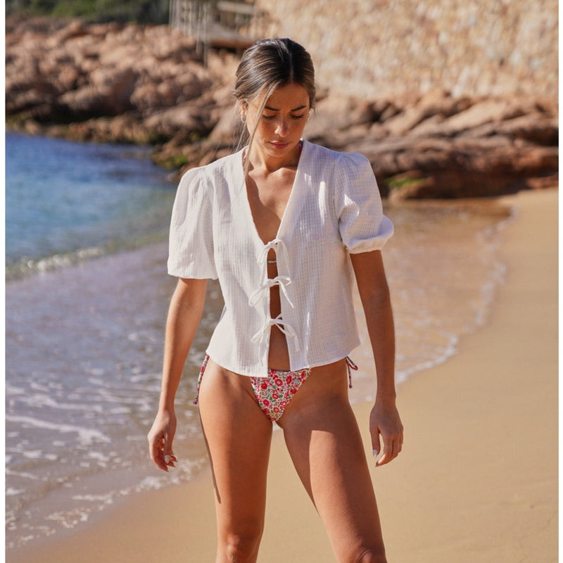 Camisa Cocoon - Blanco