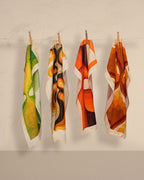 Paño de cocina de lino y algodón 50x70 cm