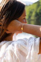 Pulsera Corazón Blanco - Blanco