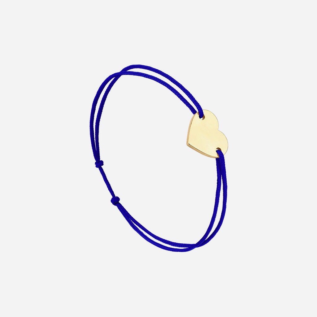 Bracelet Coeur Bleu Roi - Bleu Roi