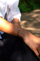 Bracelet Coeur Vide Noir - Noir