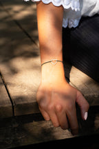 Pulsera Corazón Vacío Taupe - Taupe