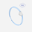 Bracelet Coeur Bleu Ciel - Bleu Ciel
