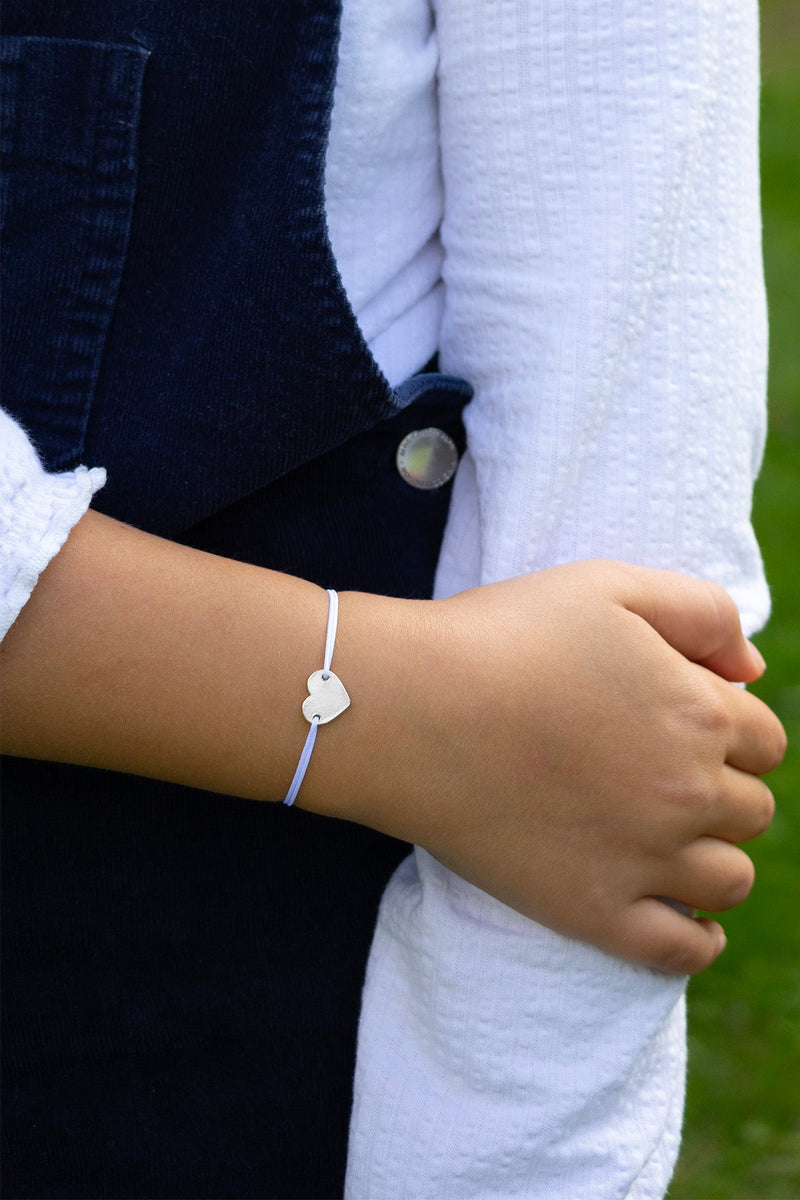 Bracelet Coeur Bleu Ciel - Bleu Ciel