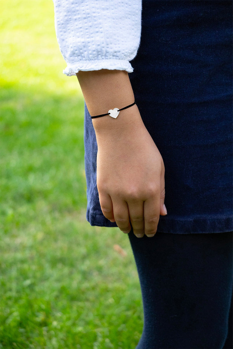 Bracelet Coeur Bleu Ciel - Bleu Ciel