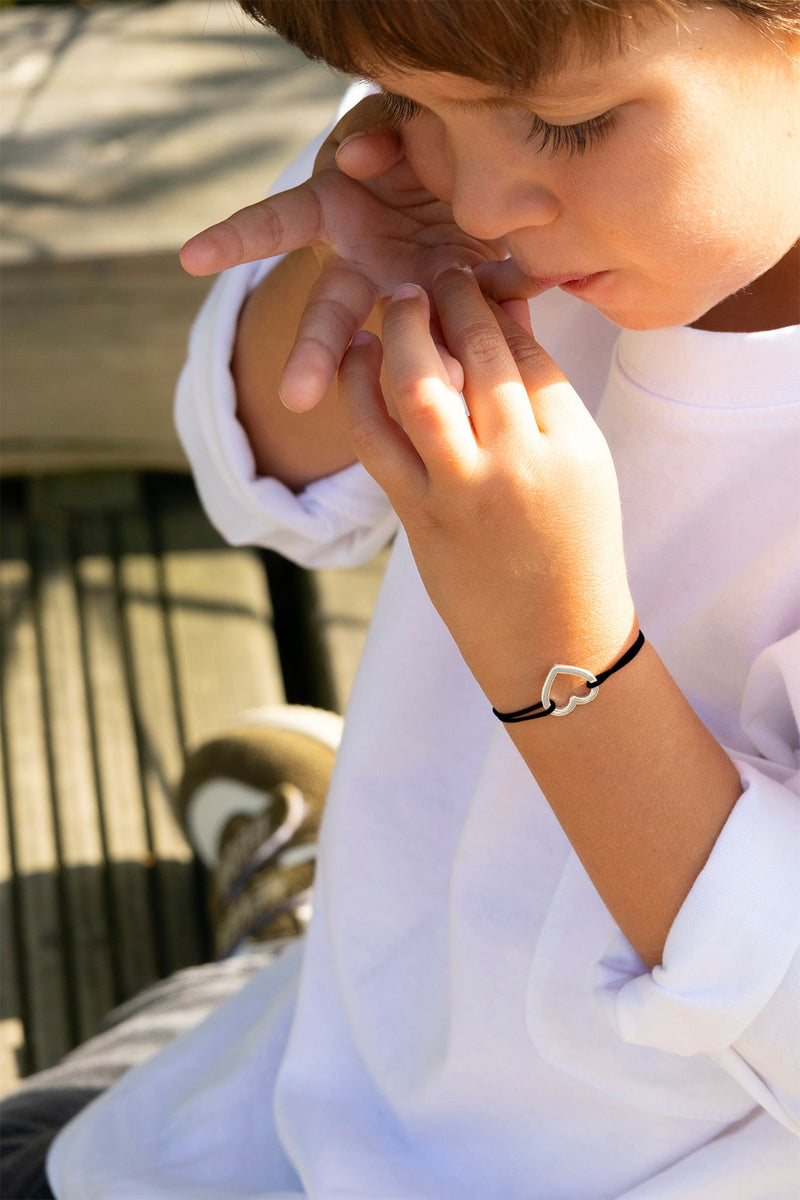 Bracelet Coeur Vide Rose - Rose