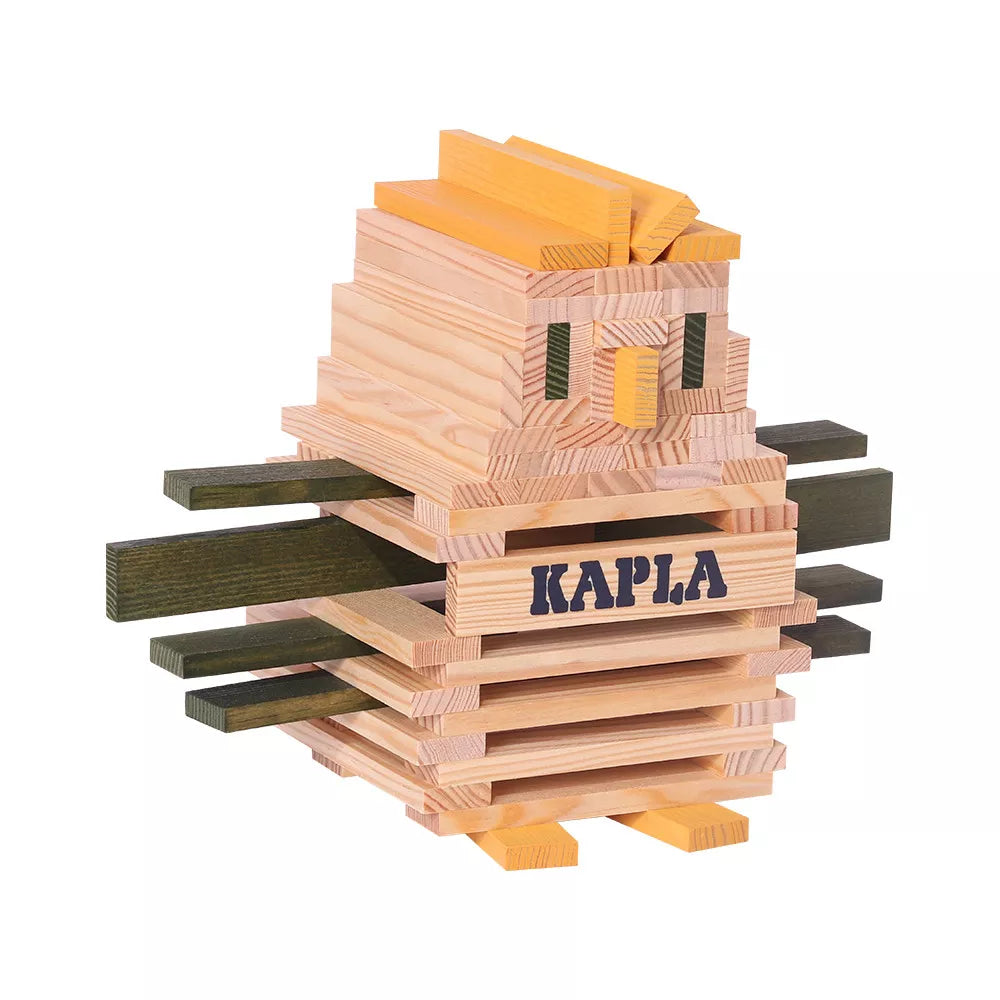 Kapla - Confezione Ragno Naturale, Giallo, Verde