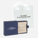 Caja De Embalaje Y Bolsa Le Vent À la Française - Azul Y Blanco