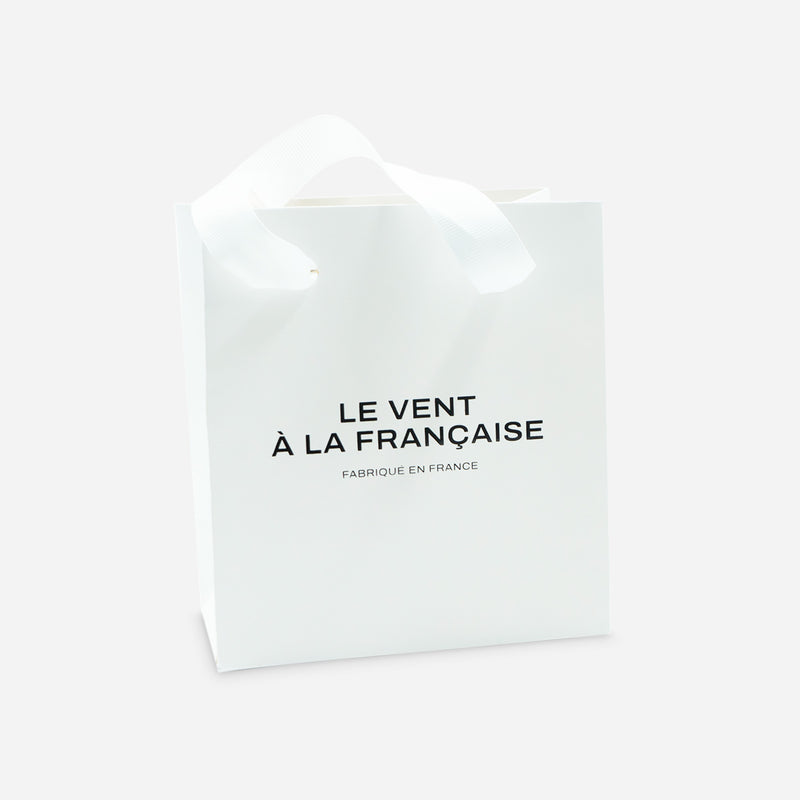Caja De Embalaje Y Bolsa Le Vent À la Française - Azul Y Blanco