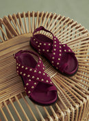 Sandales Colibri Suede - Violet