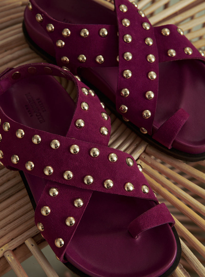 Sandales Colibri Suede - Violet