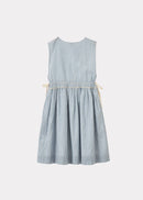 Robe Colima light blue stripe - Sélection Caramel à retrouver sur amaetc.com, concept store eco friendly pour enfants