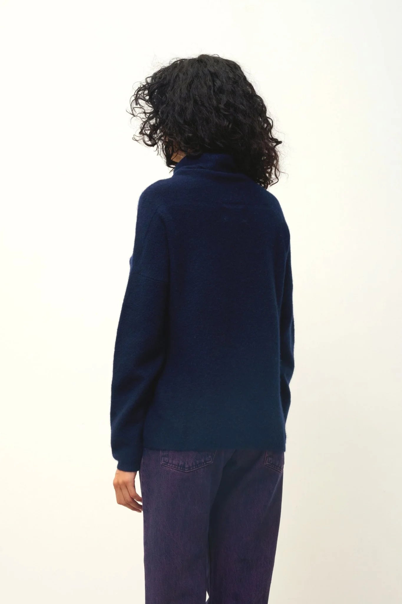 Jersey de cuello alto - Collin - Navy