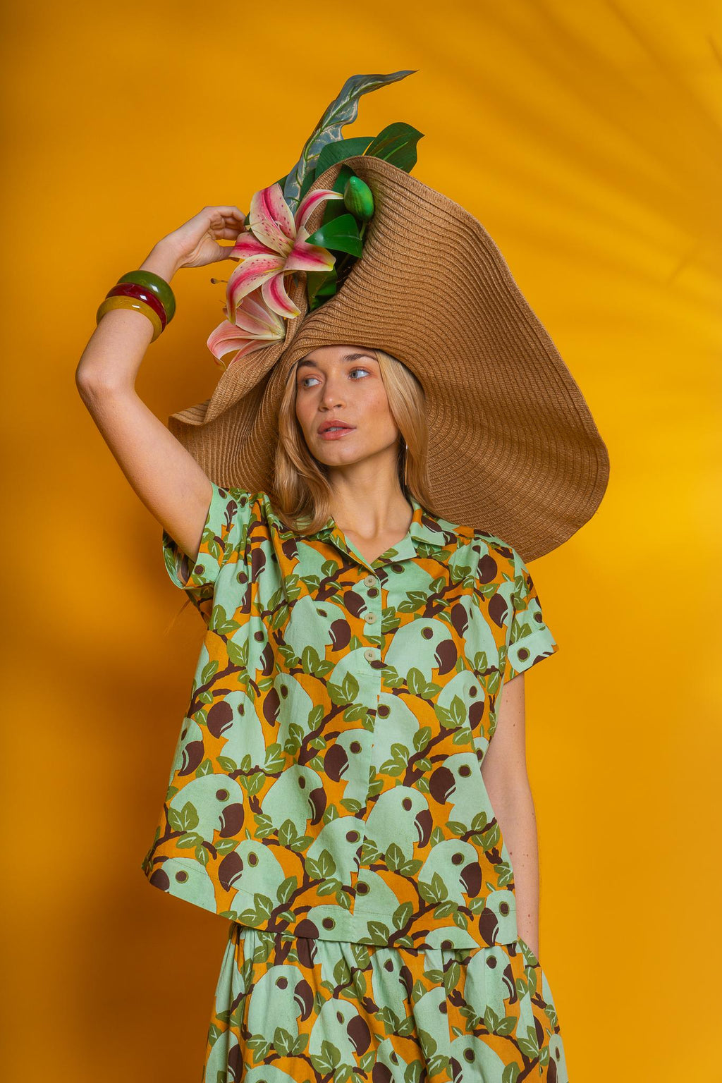 Shirt - Camille - Seaweed