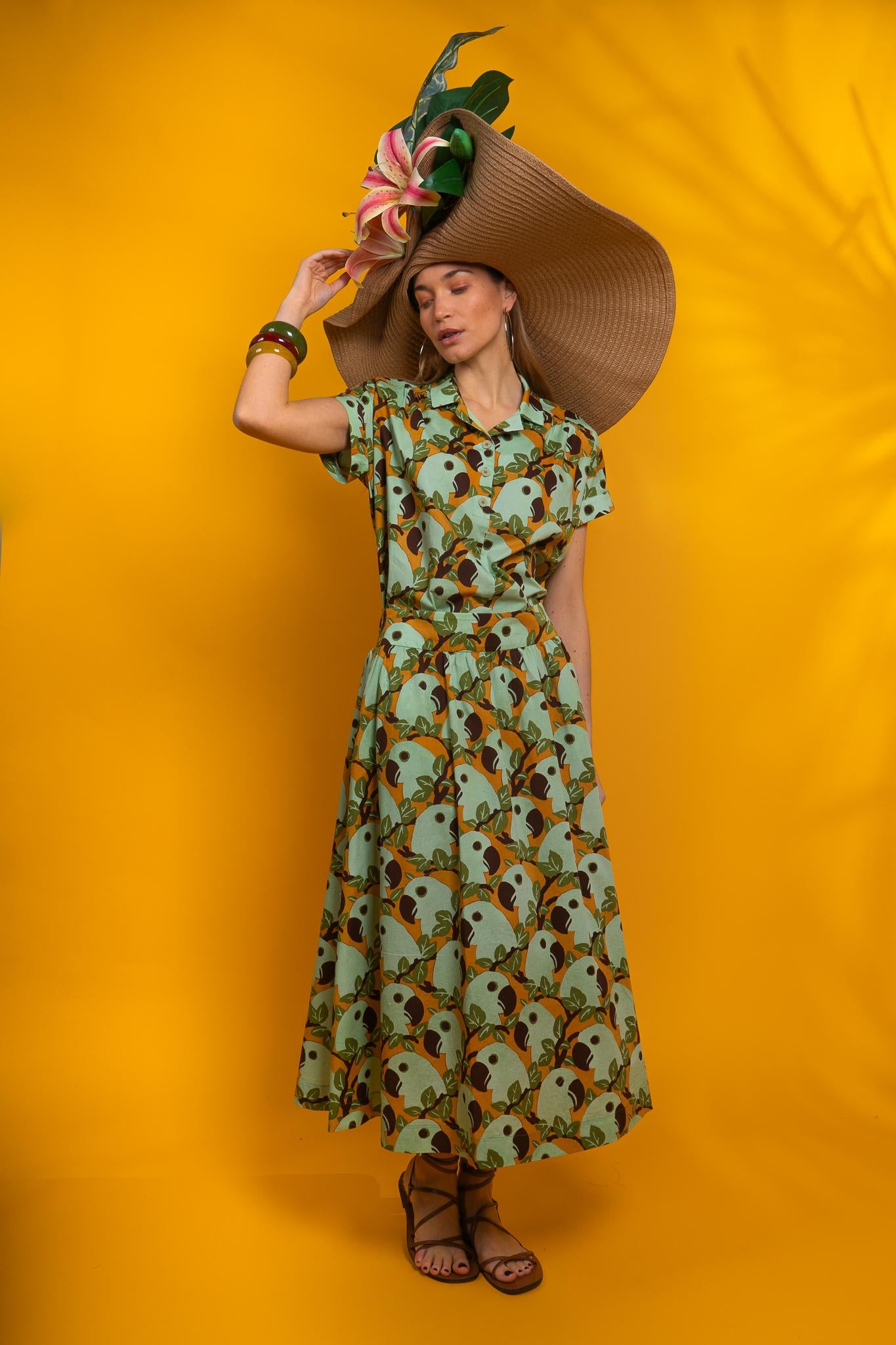 Shirt - Camille - Seaweed