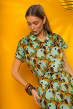 Shirt - Camille - Seaweed