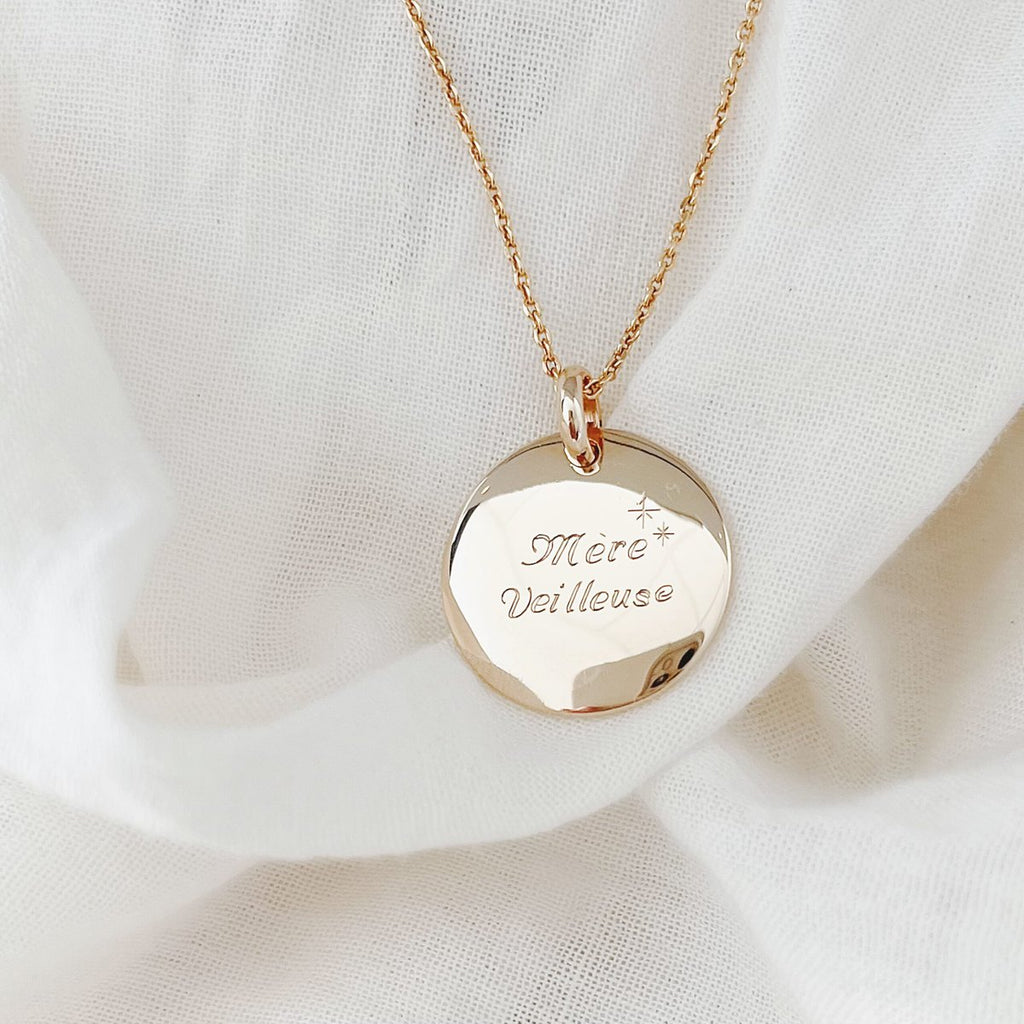 Mother Nightlight Necklace - Gold