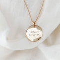 Mother Nightlight Necklace - Gold