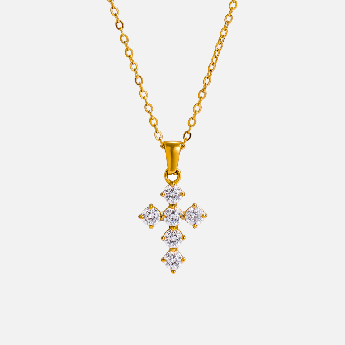 Small Cross Necklace