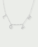 Collier Love - Blanc