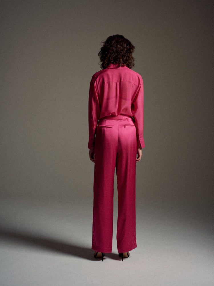 Collins Trousers - Fuchsia