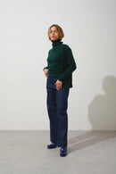 Gilet Zippé Capuche - Colombis - Cyprès