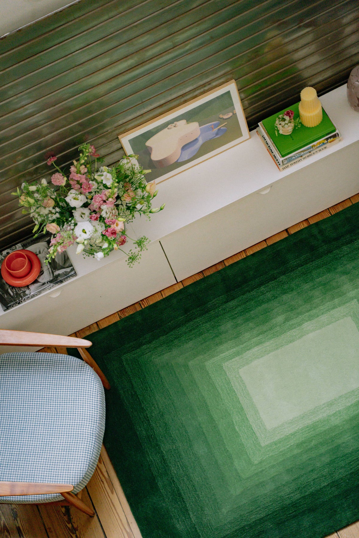 Green Door - Tapis - Laine