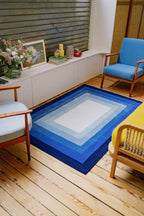 Blue Lens - Tapis - Laine