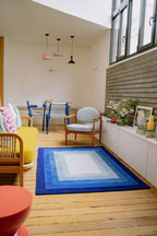 Blue Lens - Tapis - Laine