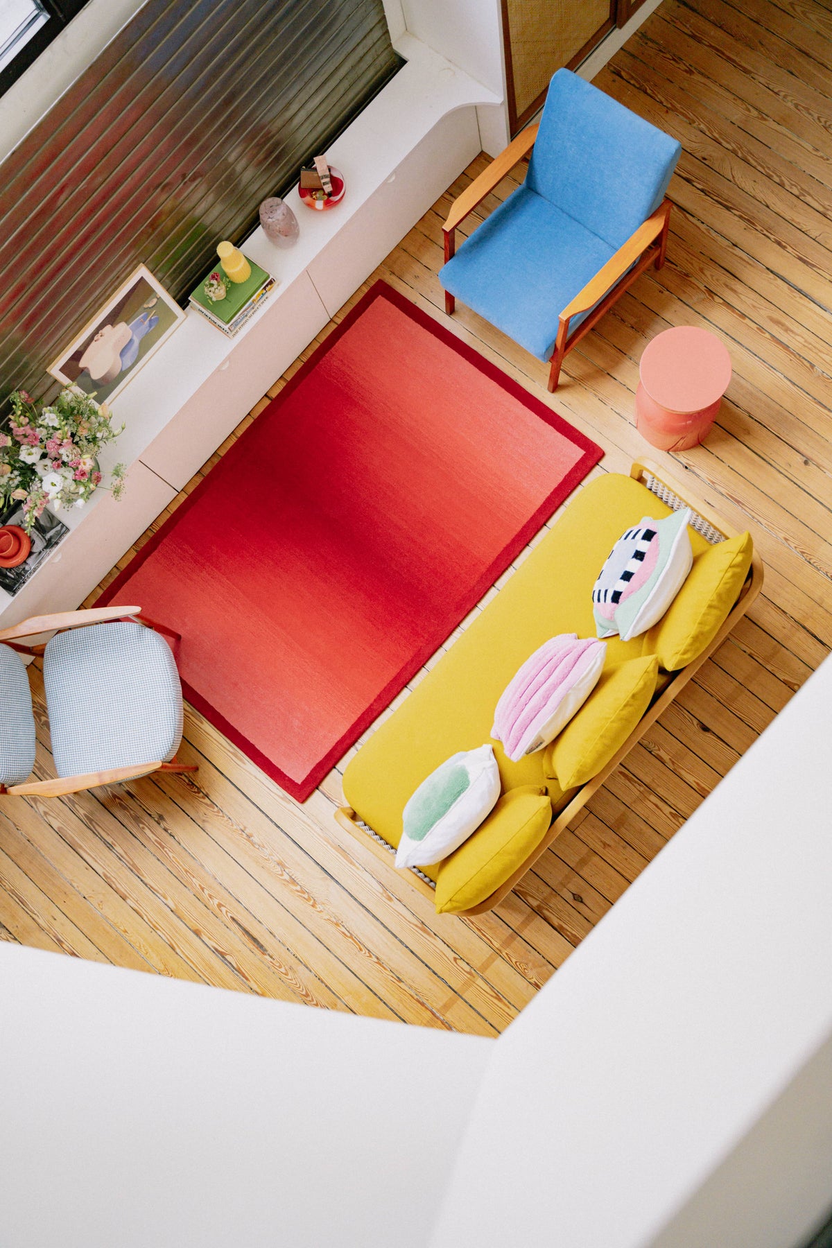 Red Is The New Red - Tapis - Laine