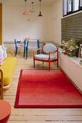 Red Is The New Red - Tapis - Laine