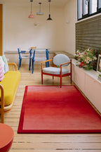 Red Is The New Red - Tapis - Laine