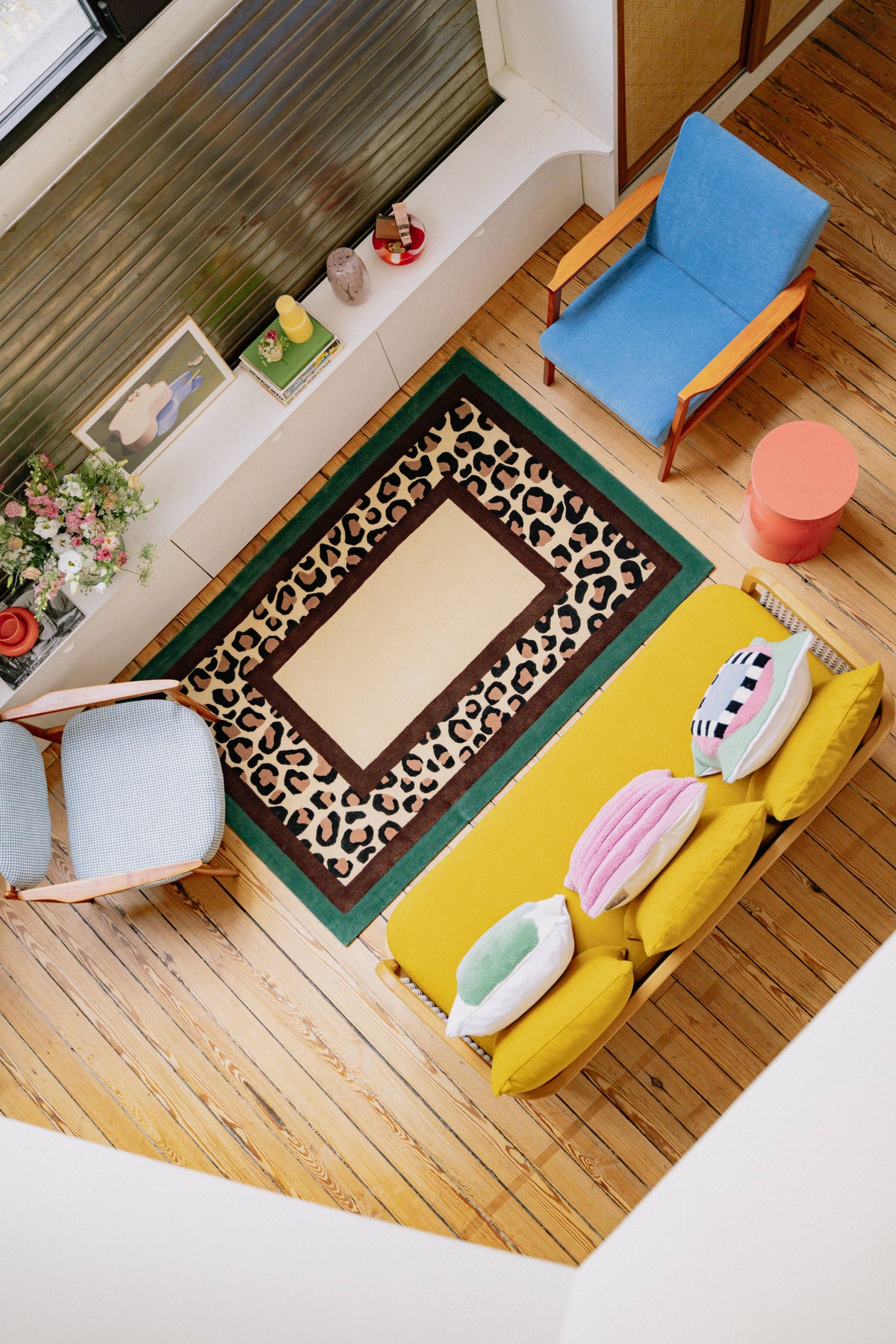 Green Safari - Tapis - Laine