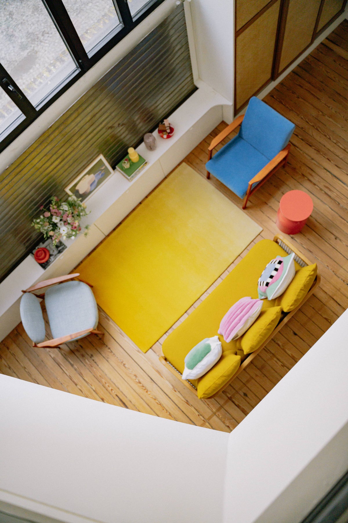 Yellow Bright - Tapis - Laine