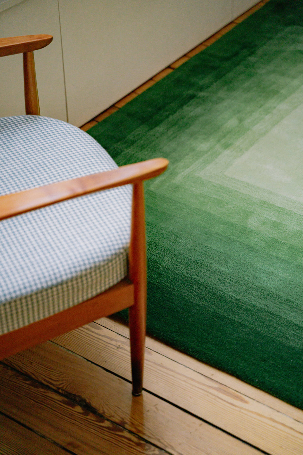 Green Door - Tapis - Laine