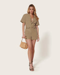 Coluche Short Jumpsuit - Dune