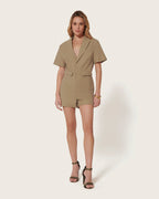 Coluche Short Jumpsuit - Dune