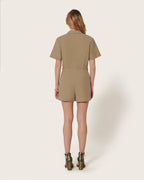 Coluche Short Jumpsuit - Dune