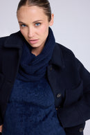 Tour De Cou Col - Bleu Marine