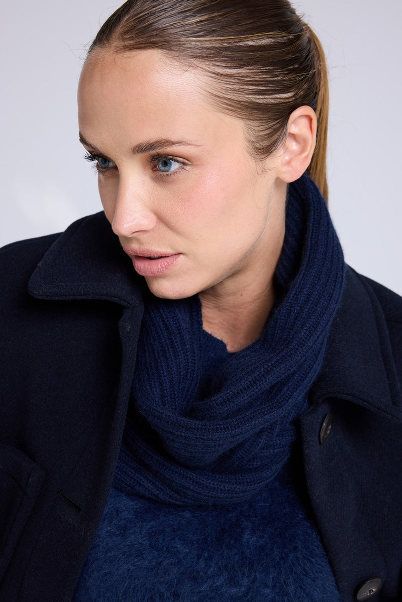 Tour De Cou Col - Bleu Marine