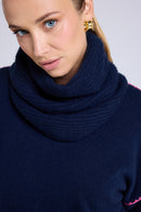 Tour De Cou Col - Bleu Marine