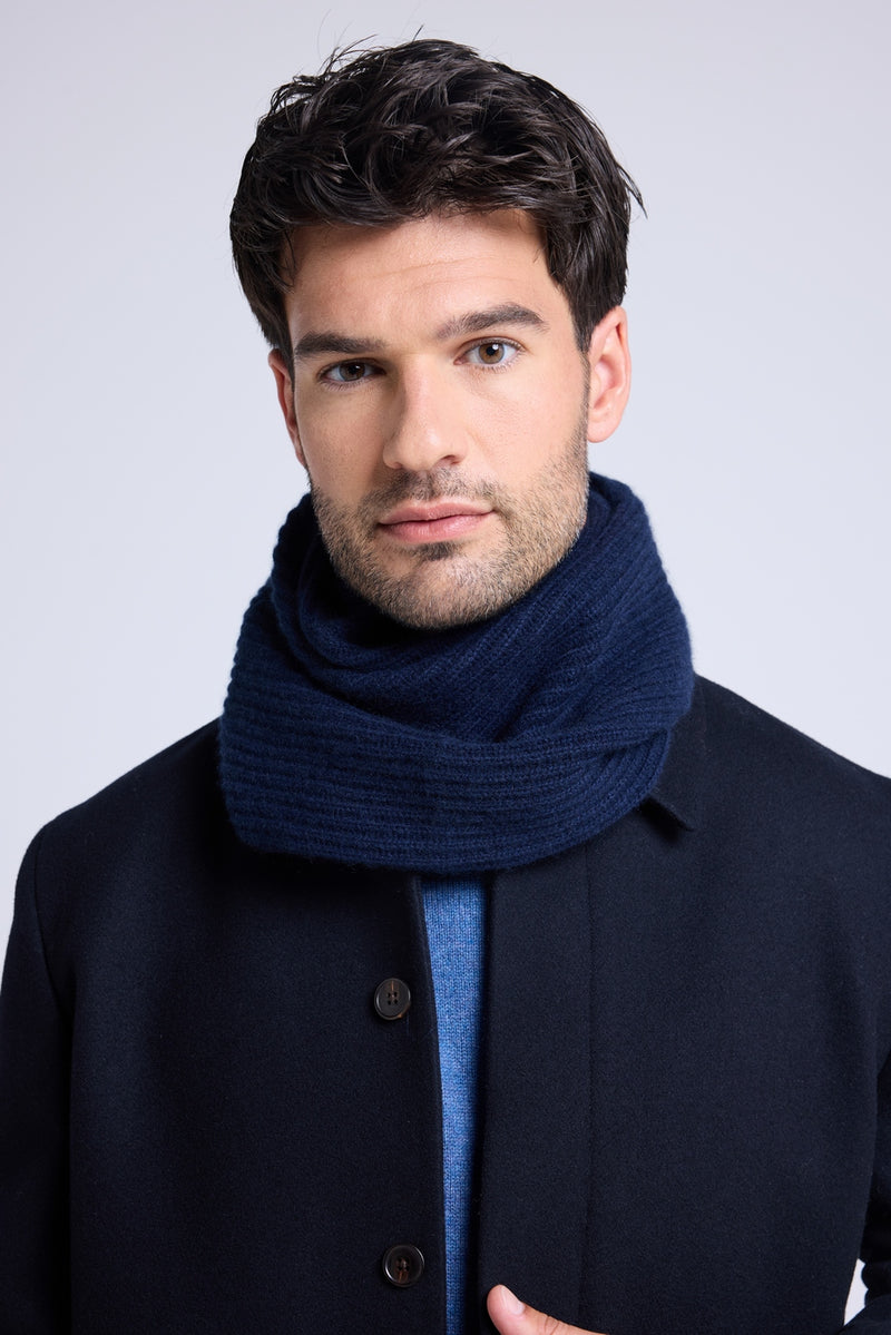 Tour De Cou Col - Bleu Marine