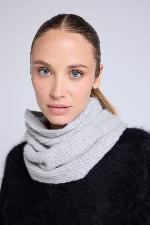Tour De Cou Col - Gris Clair