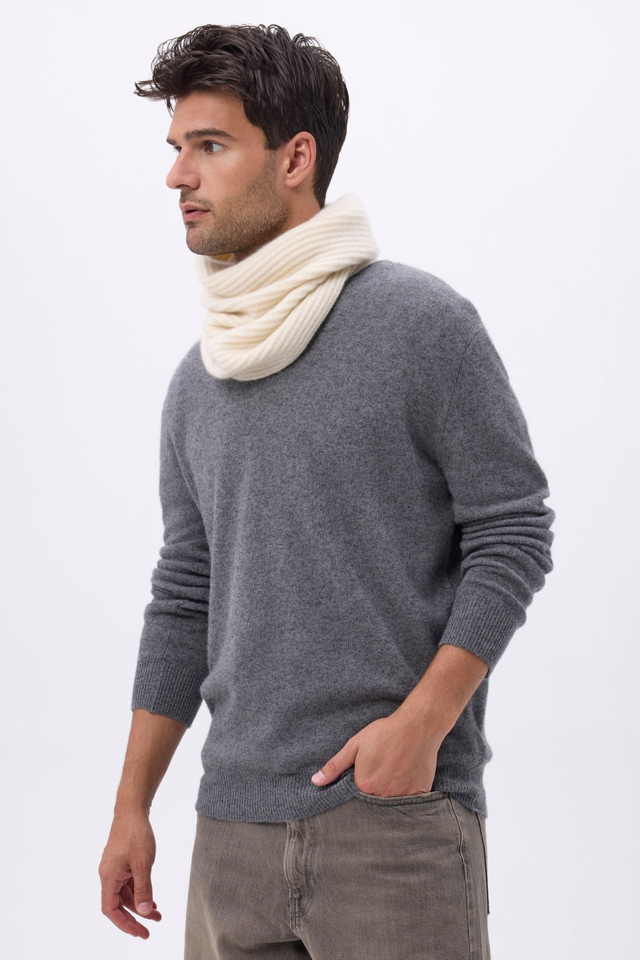 Cuello tubular Col - Blanco - Unisex