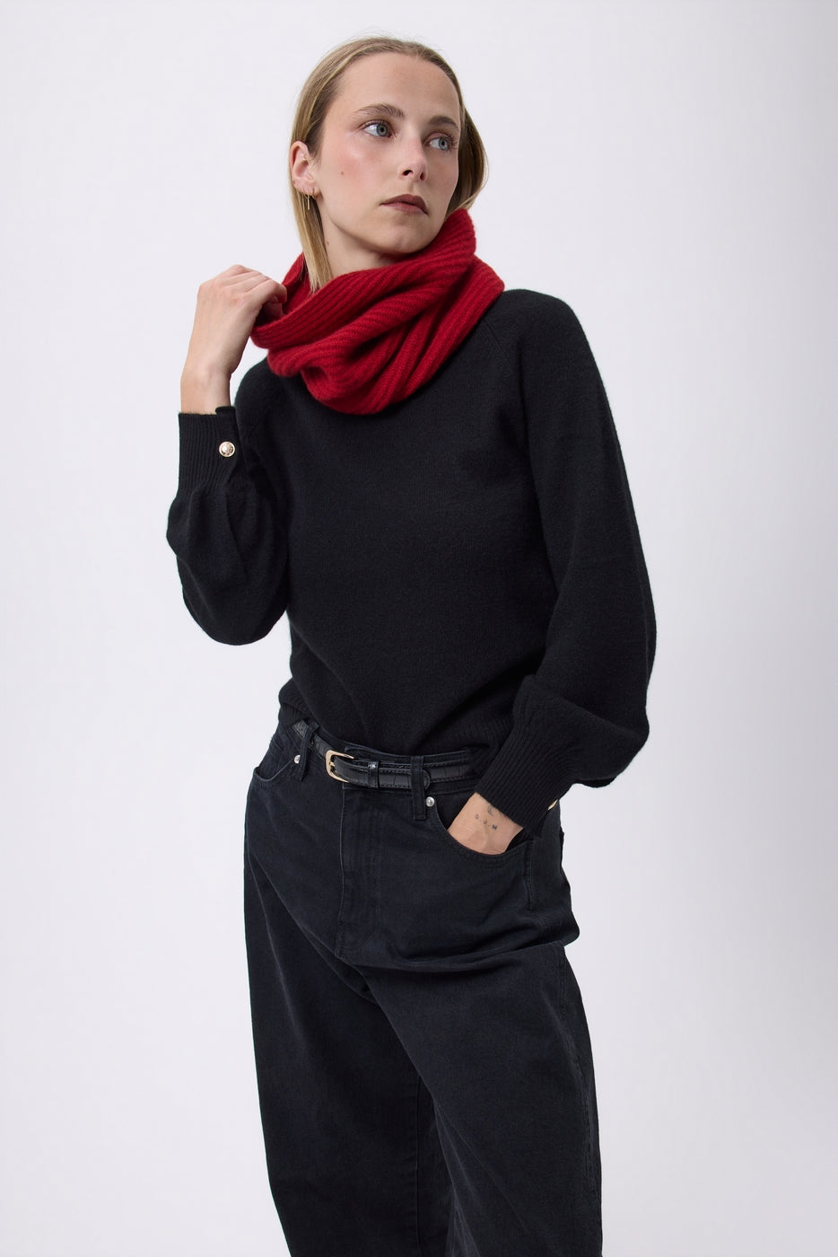 Col-Col - Bordeauxrood - Unisex