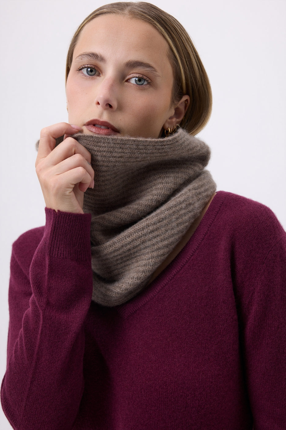 Cuello alto Col - Avellana - Unisex