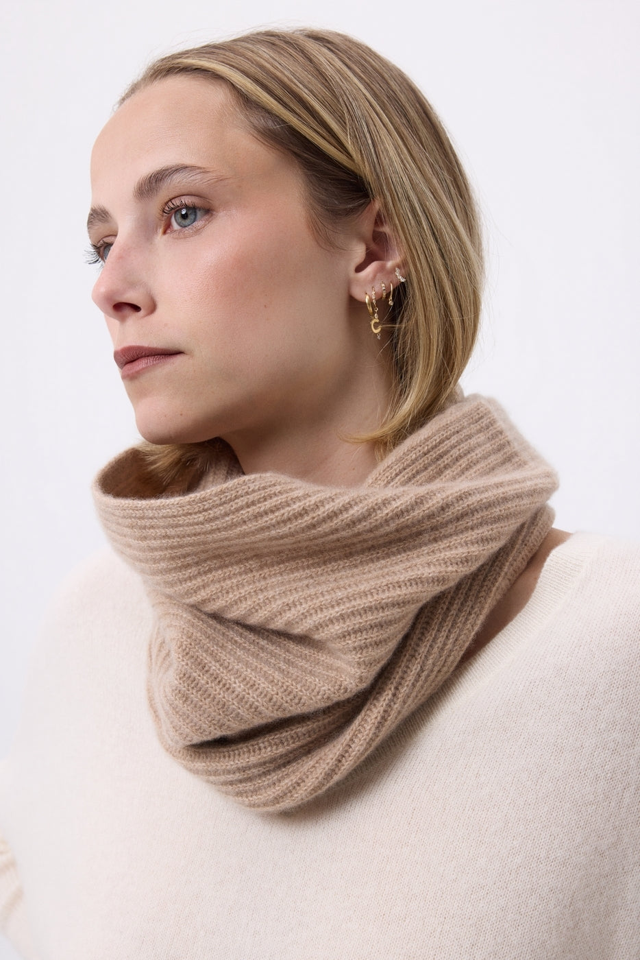 Tour De Cou Col - Beige Creme - Mixte