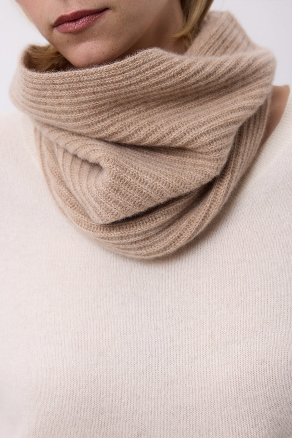 Tour De Cou Col - Beige Creme - Mixte