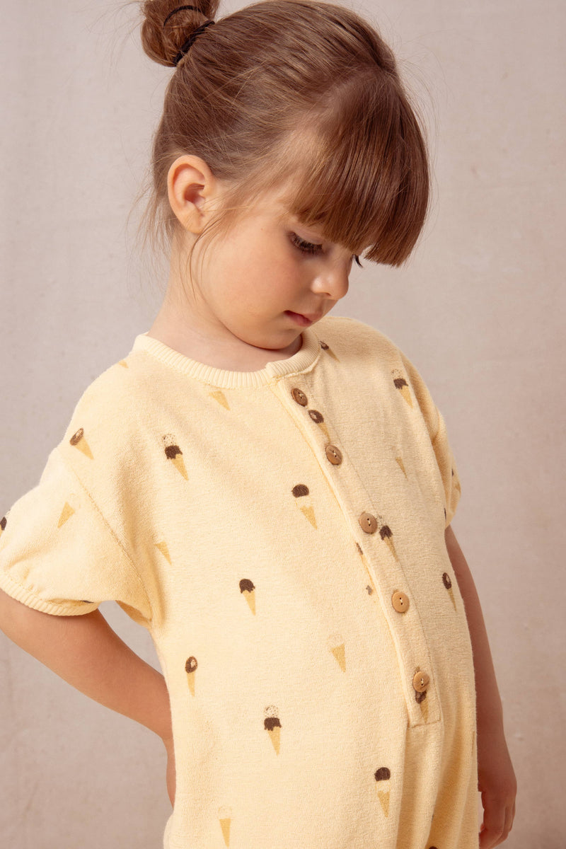 Mono Bebecito Terry Helado Vainilla